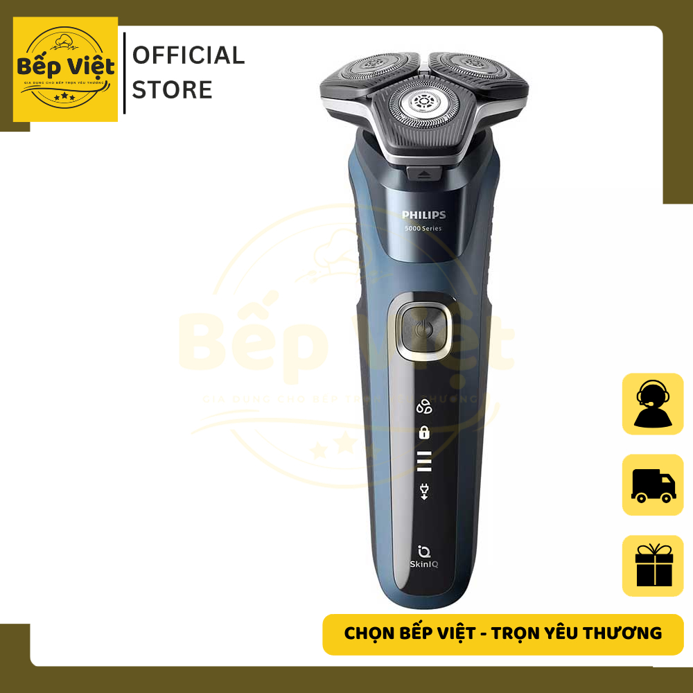 Máy cạo râu khô - ướt cao cấp Philips S5880 - Bảo hành chĩnh hãng 2 năm