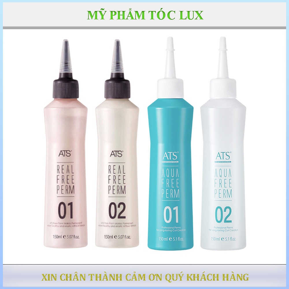 Dung dịch uốn lạnh ATS Real Free Perm và Aqua Free Perm 150ml
