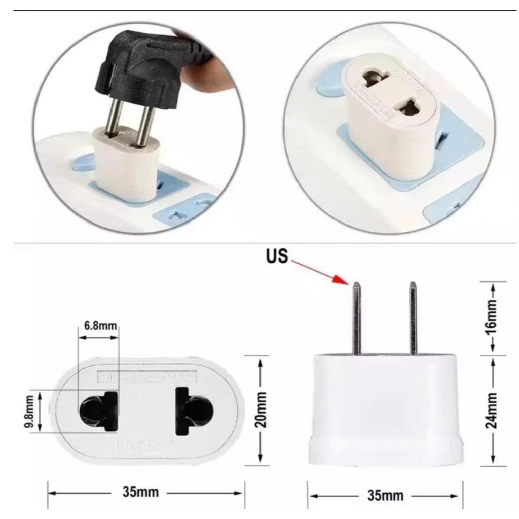 Phích cắm điện tròn nổi Tiến Thành PN3-1222 (10A / 250V),phích cắm tròn,phích cắm nổi,phích điện dân