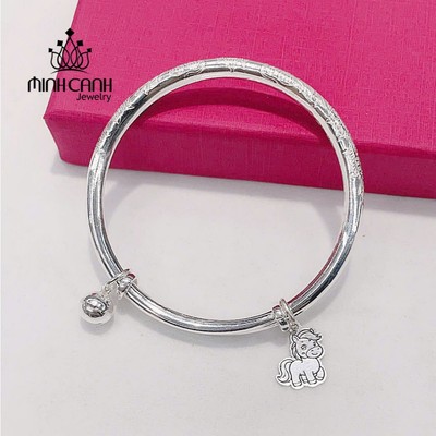 Kiềng Tay Chân Bạc Hình Con Ngựa Cho Bé Yêu - Minh Canh Jewelry