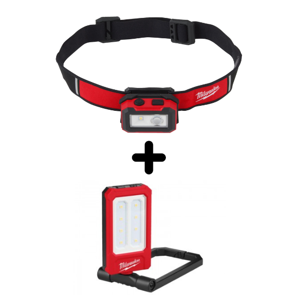 Combo Đèn Led xoay 360 độ IR FFL + Đèn Led Quấn Đầu IR HL450