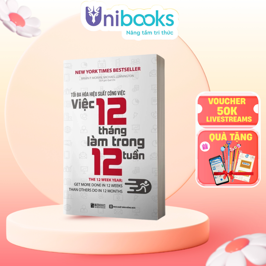 Sách - Tối đa hóa hiệu suất công việc - Việc 12 tháng làm trong 12 tuần