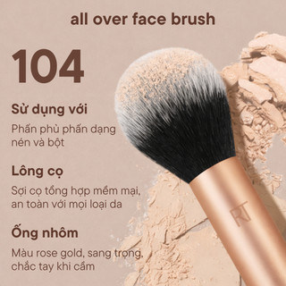 Tổng hợp cọ má hồng/phủ phấn đa năng RT Real Techniques