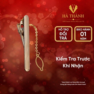Kẹp Cavat Hợp Kim Chống Gỉ Màu Vàng Kim Thiết Kế Cao Cấp Sang Trọng Đa Dạng Mẫu Mã Sử Dụng Đi Làm Dự Tiệc