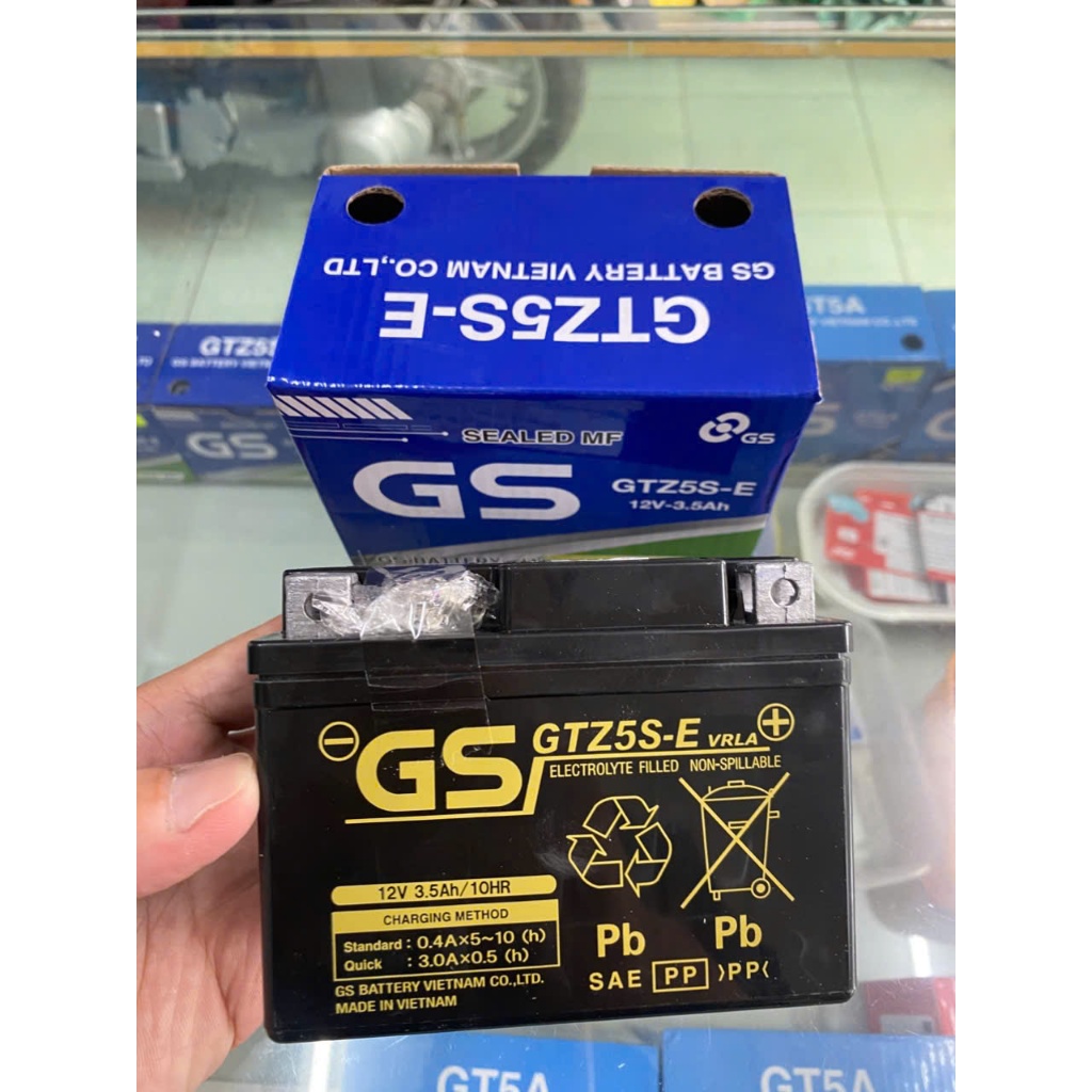 Phụ tùng xe máy GS-GTZ5S-E Xanh lùn dùng cho xe Wave, Future, Winner, Blade, nouvo,Exciter