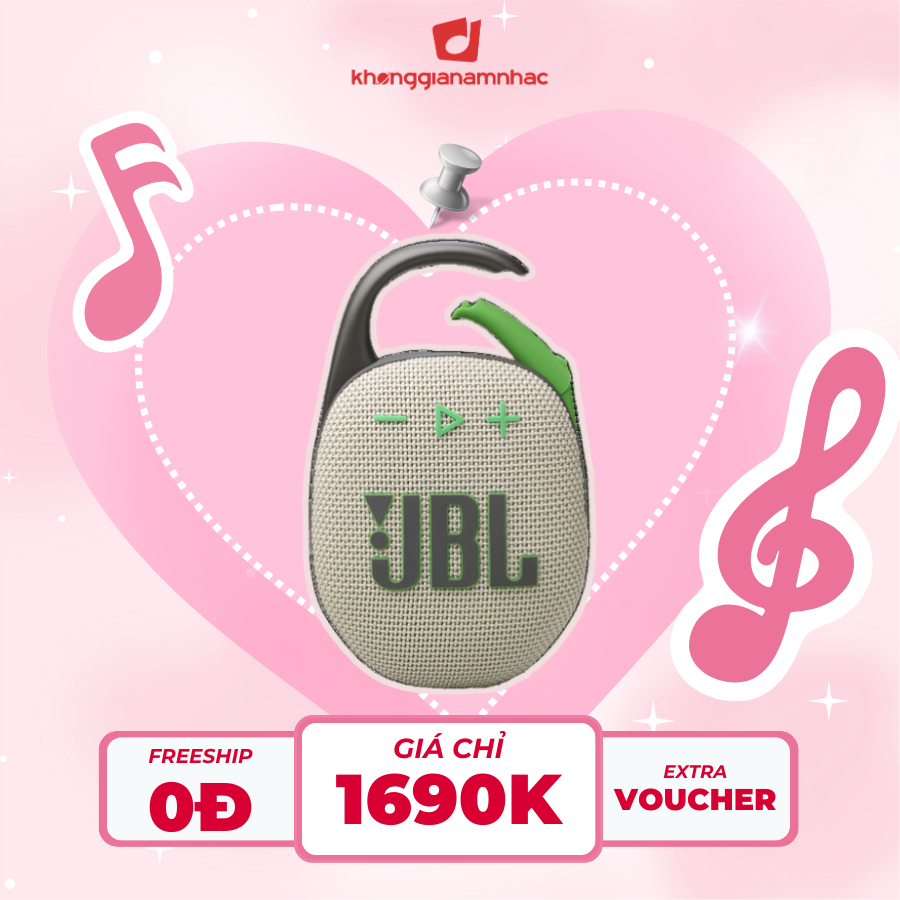 [ FLASHSALE ] Loa Bluetooth JBL Clip 5 - Chính Hãng PGI