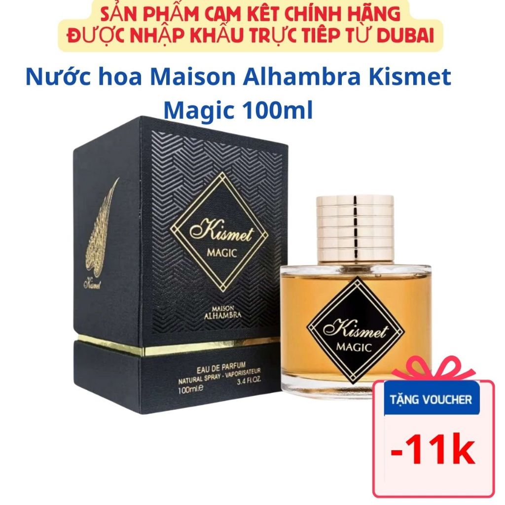 Nước hoa Dubai Kismet Magic 100ml sang trọng và bí ẩn, tinh tế
