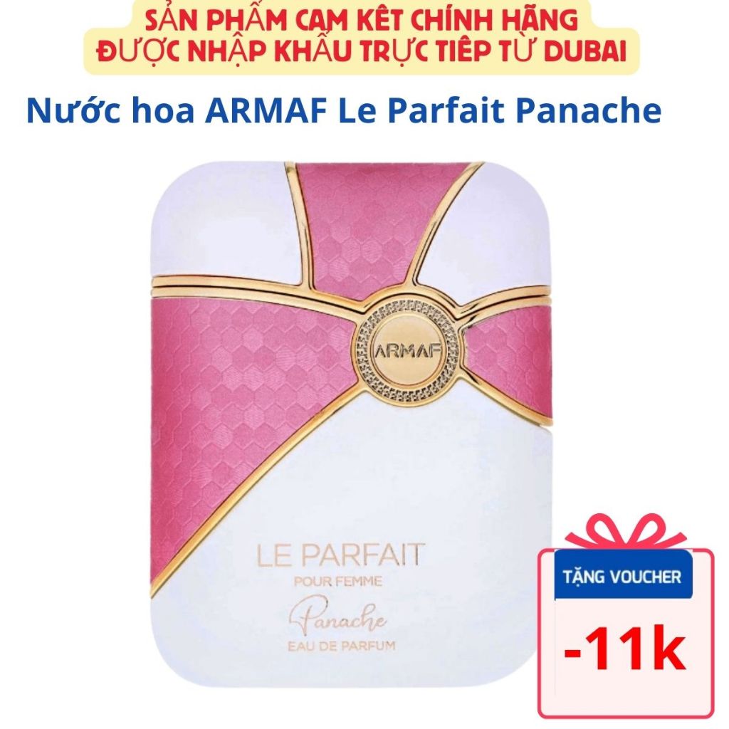 Nước hoa ARMAF Le Parfait Panache - Pour Femme nữ tính ngọt ngào