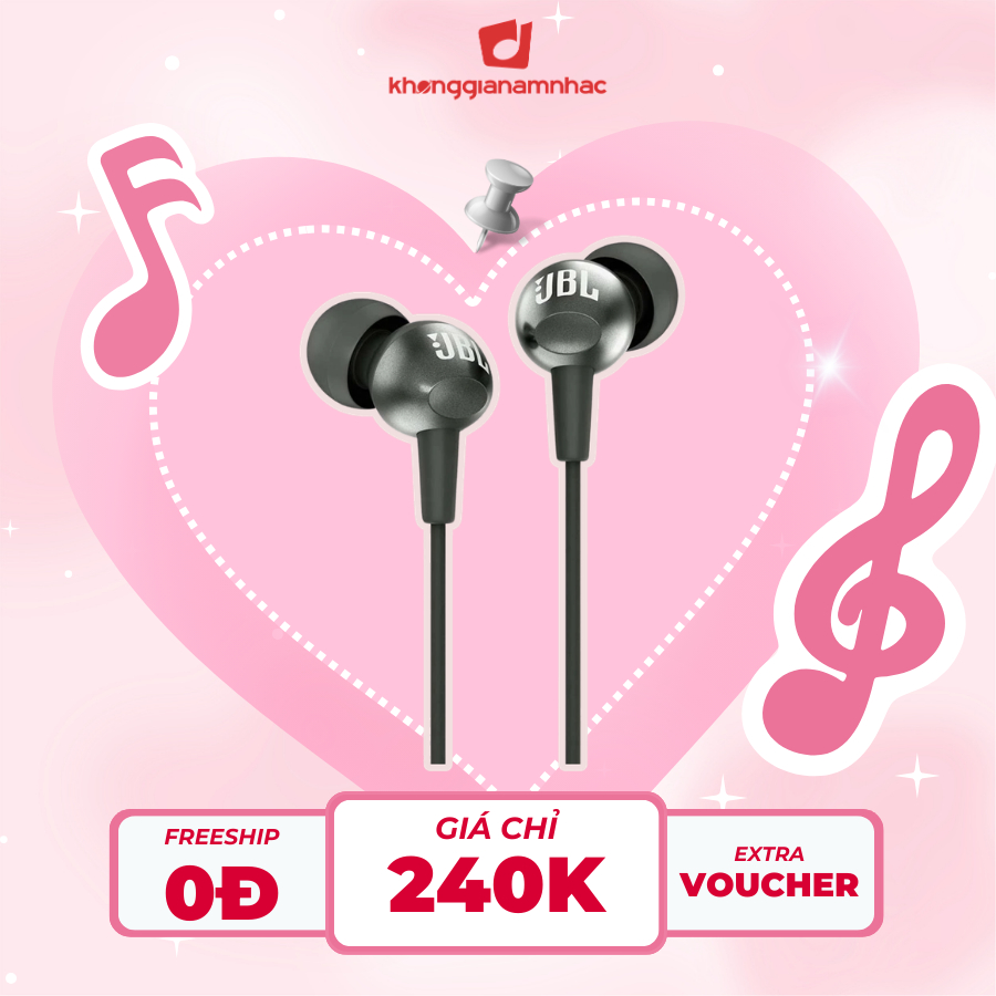 Tai Nghe Có Dây Nhét Tai JBL C200Si - Chính Hãng PGI