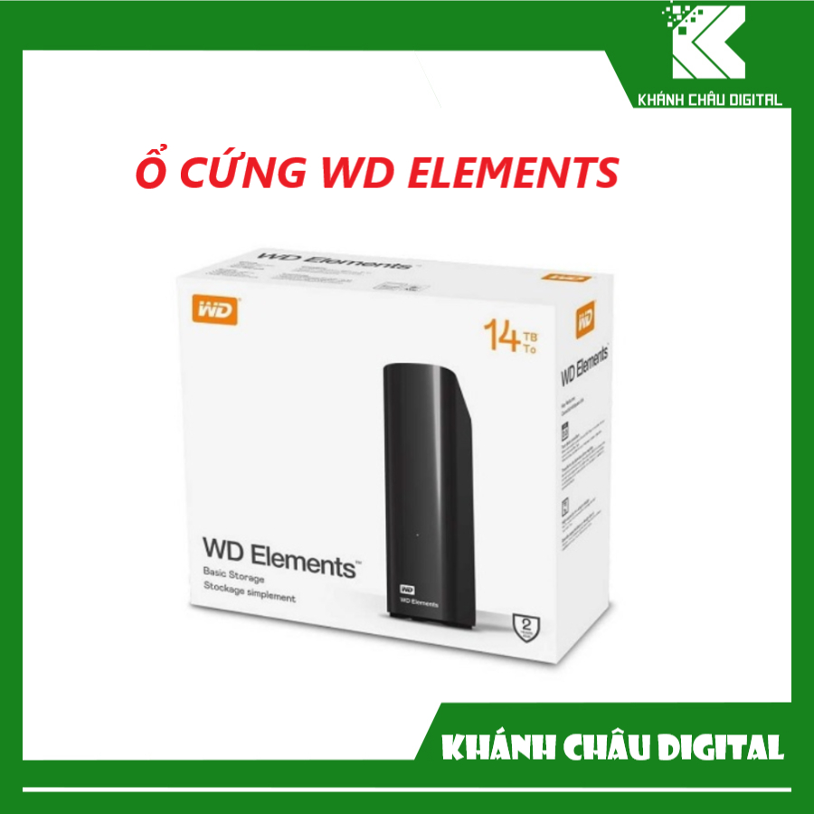 Ổ cứng WD Element 6TB 14TB 16TB 3.5 inch USB 3.0 DESKTOP