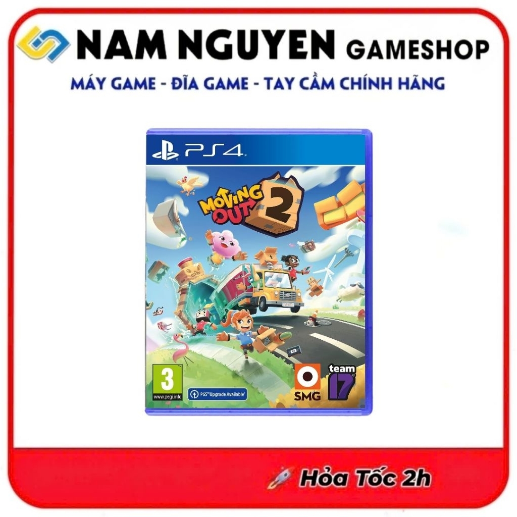 Đĩa Game PS4 | Moving Out 2