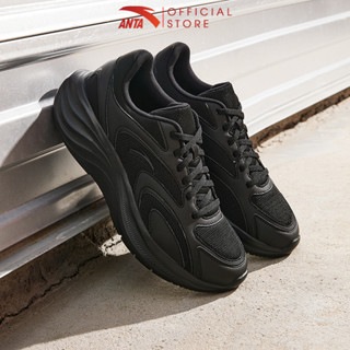 [5KM+] ANTA Men Giày Chạy Bộ Nam Running Shoes giày thể thao đế mềm, lưới thoáng khí, chống sốc 9125C5505