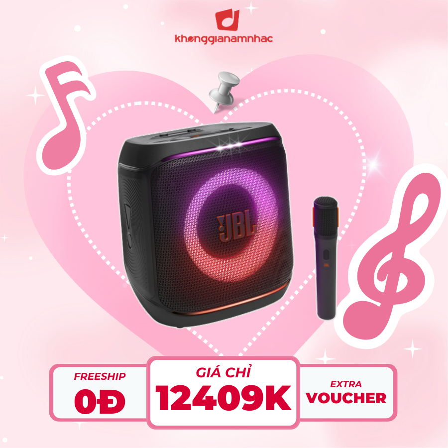 Loa Karaoke Di Động JBL PartyBox Encore 2 (Tặng Kèm 2 Mico) - Chính Hãng PGI