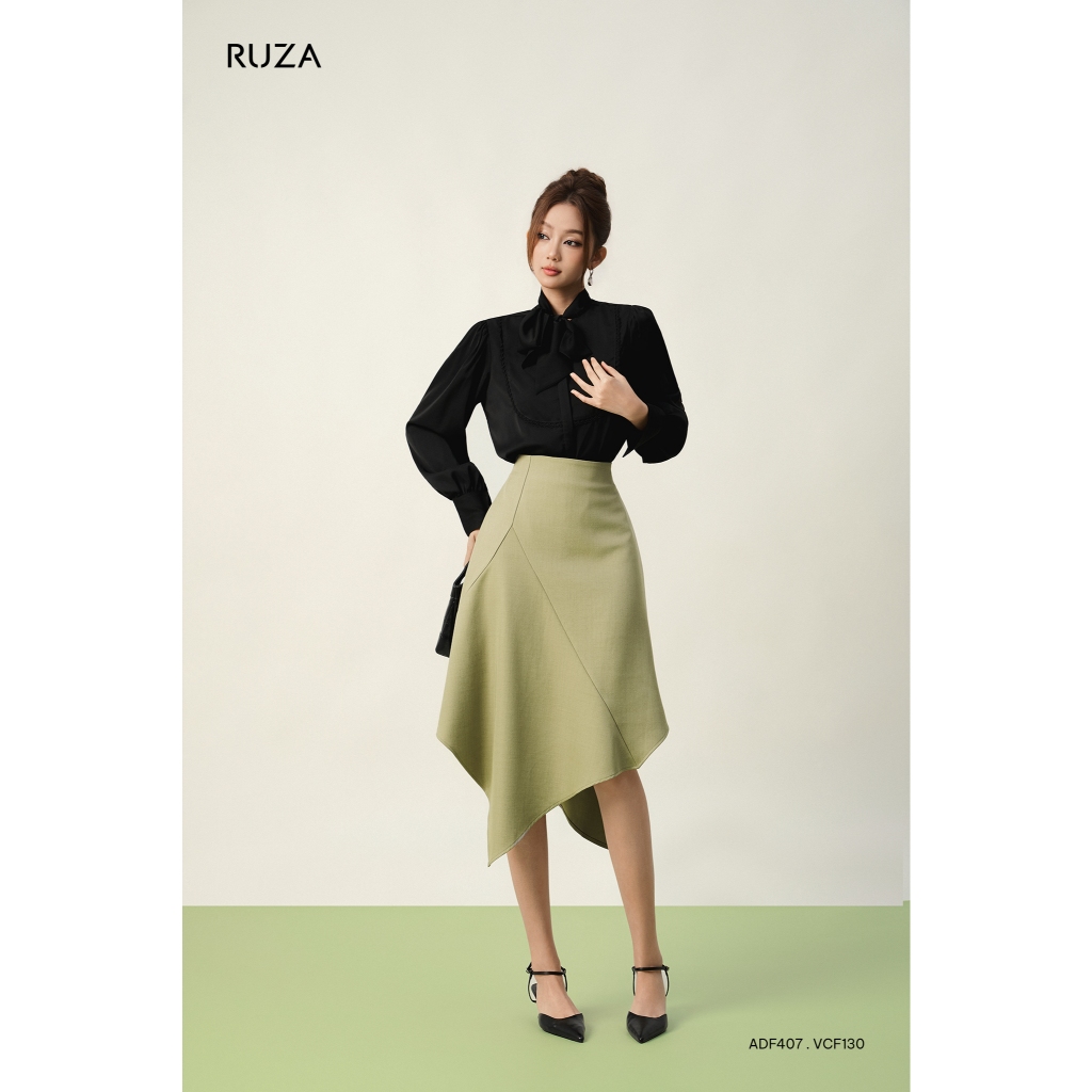 Chân váy đuôi cá kiểu dáng sang trọng thanh lịch thời trang công sở RUZA VCF129 VCF130