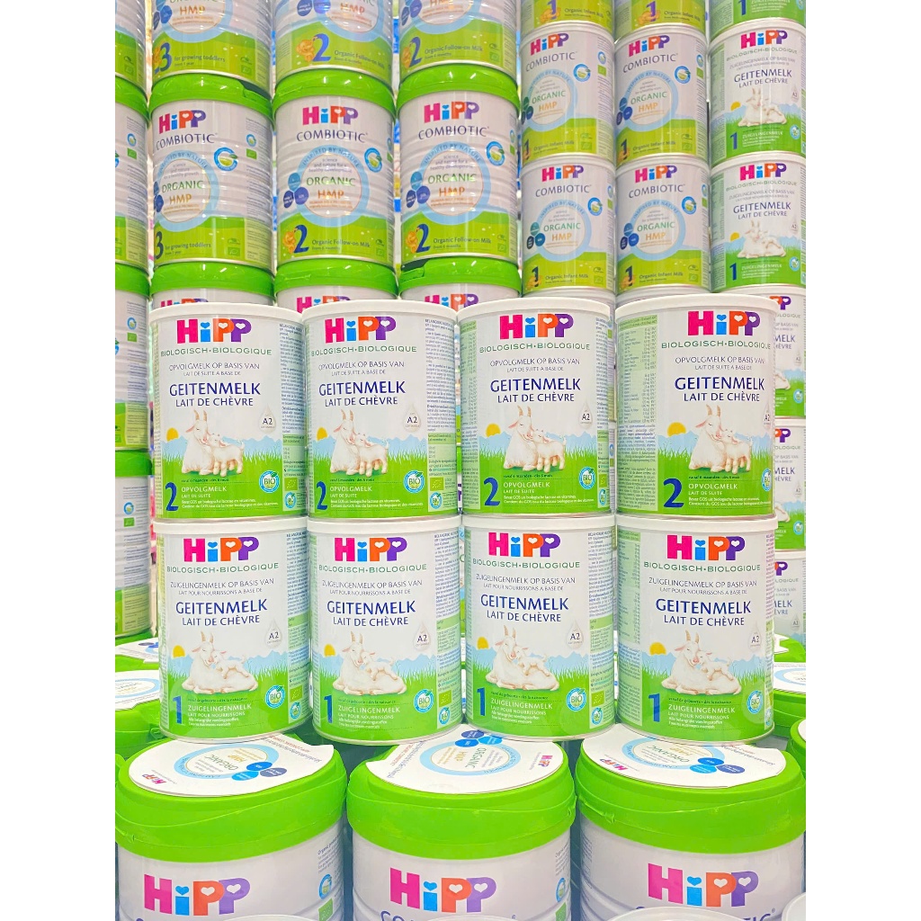 Sữa Hipp Dê Organic lon 400gr/tem phụ Vạn An/Nhập Khẩu nguyên lon từ Đức