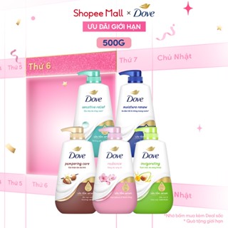 Sữa Tắm Serum Dove Pro-Ceramide Giúp Da Đàn Hồi Và Căng Bóng 500g