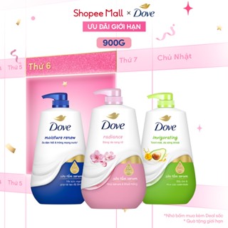 Sữa Tắm Serum Dove Pro-Ceramide Giúp Da Đàn Hồi Và Căng Bóng 900g