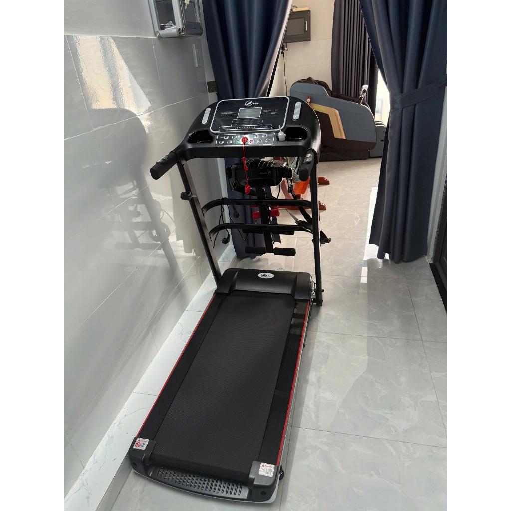 Máy Chạy Bộ Điện Đa Năng A7AB,   Sport Kèm Đai Massage Động Cơ 2,5HP Gấp Gọn, Chạy Nhẹ, Chống Rung L