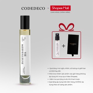 Tinh dầu thơm nữ CODEDECO Vie Merveilleuse 10ml dạng lăn - Ngọt ngào, Tinh tế, Quyến rũ