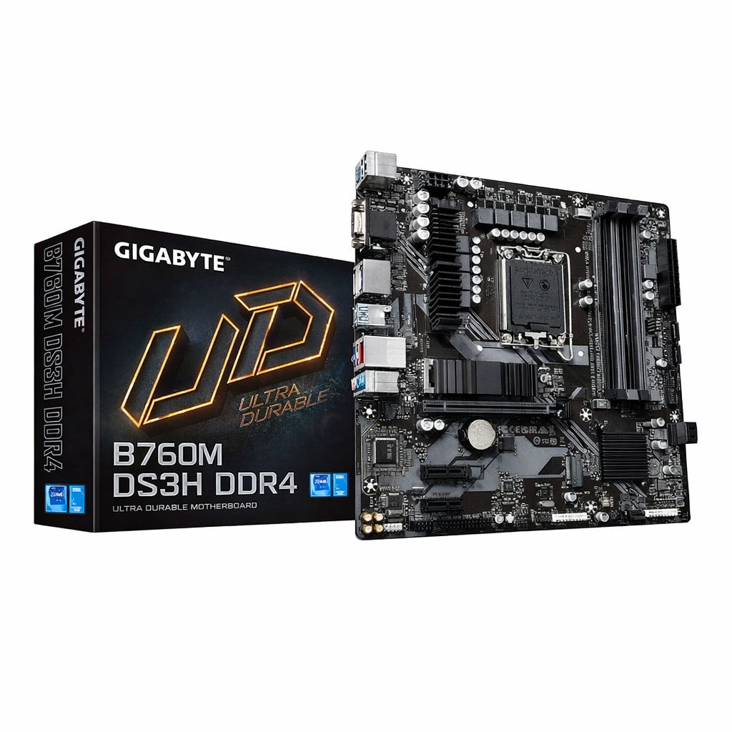 Mainboard Gigabyte B760M DS3H | DDR4 M-ATX | B760 | Chính Hãng