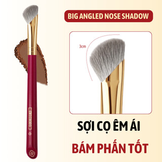 Cọ Đánh Highlight/Khối Mũi/Bắt sáng vùng chữ T CHICHODO Half Fan Highlighter C127