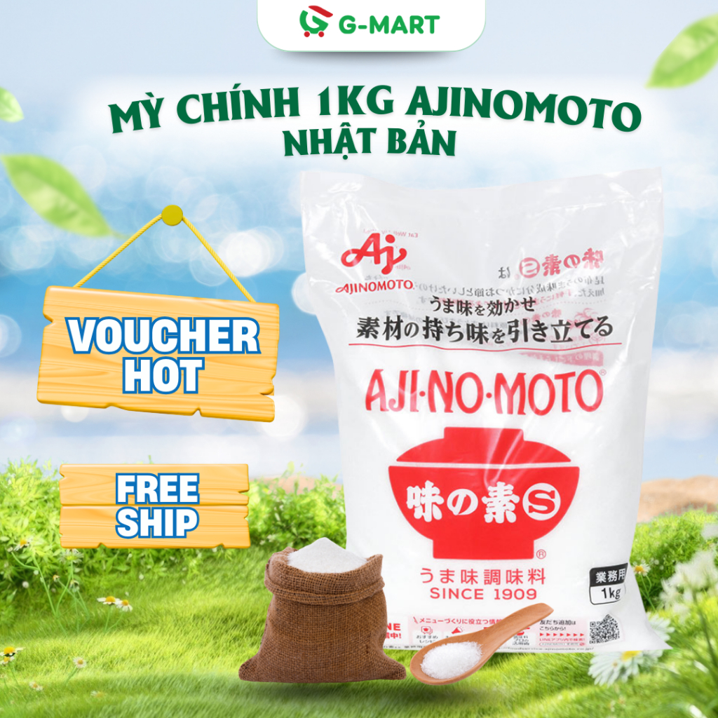 Ajinomoto Bột Ngọt Ajinomoto Nhật Bản Mì Chính Ajinomoto 1kg