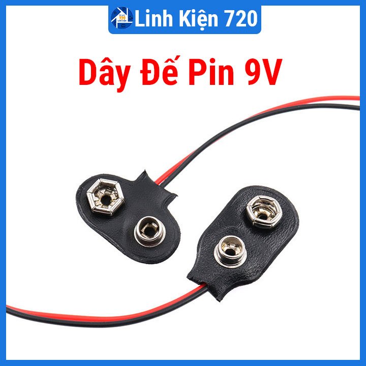 Dây Đế Pin 9V