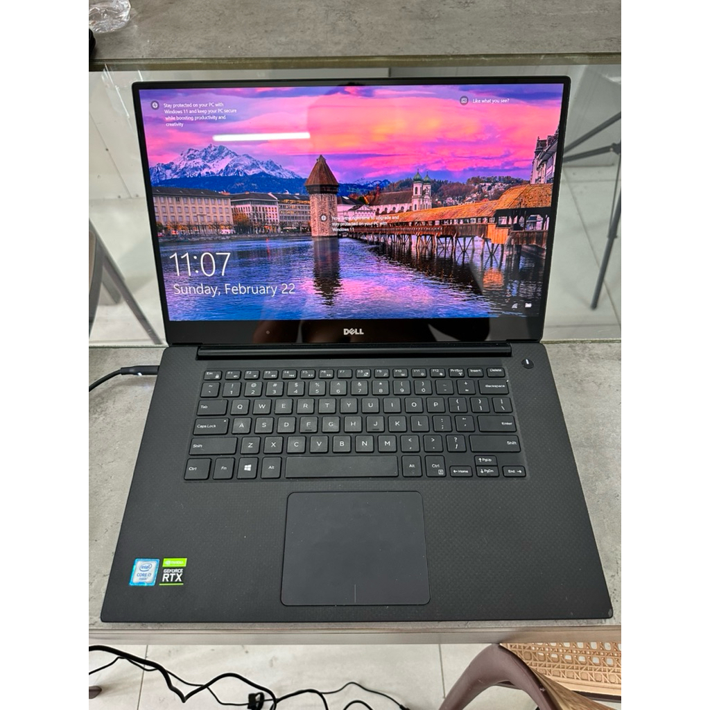 🌈Dell xps 9550 4K i7-7700HQ/16/256g Vga 1050 4Gb