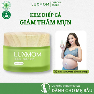 Kem Dưỡng Luxmom Kem Diếp Cá Ngăn Mụn Dưỡng Ẩm, Mờ Thâm Dưỡng Trắng Phù Hơp Mẹ Bầu