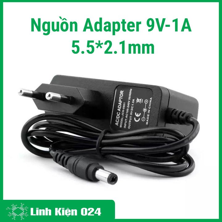 NGUỒN 9V-1A 5.5*2.1 MM(ADAPTER)
