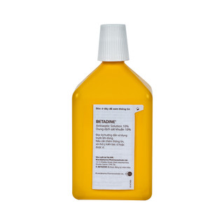 Dung dịch sát khuẩn da Betadine Antiseptic Solution 10% 500ml