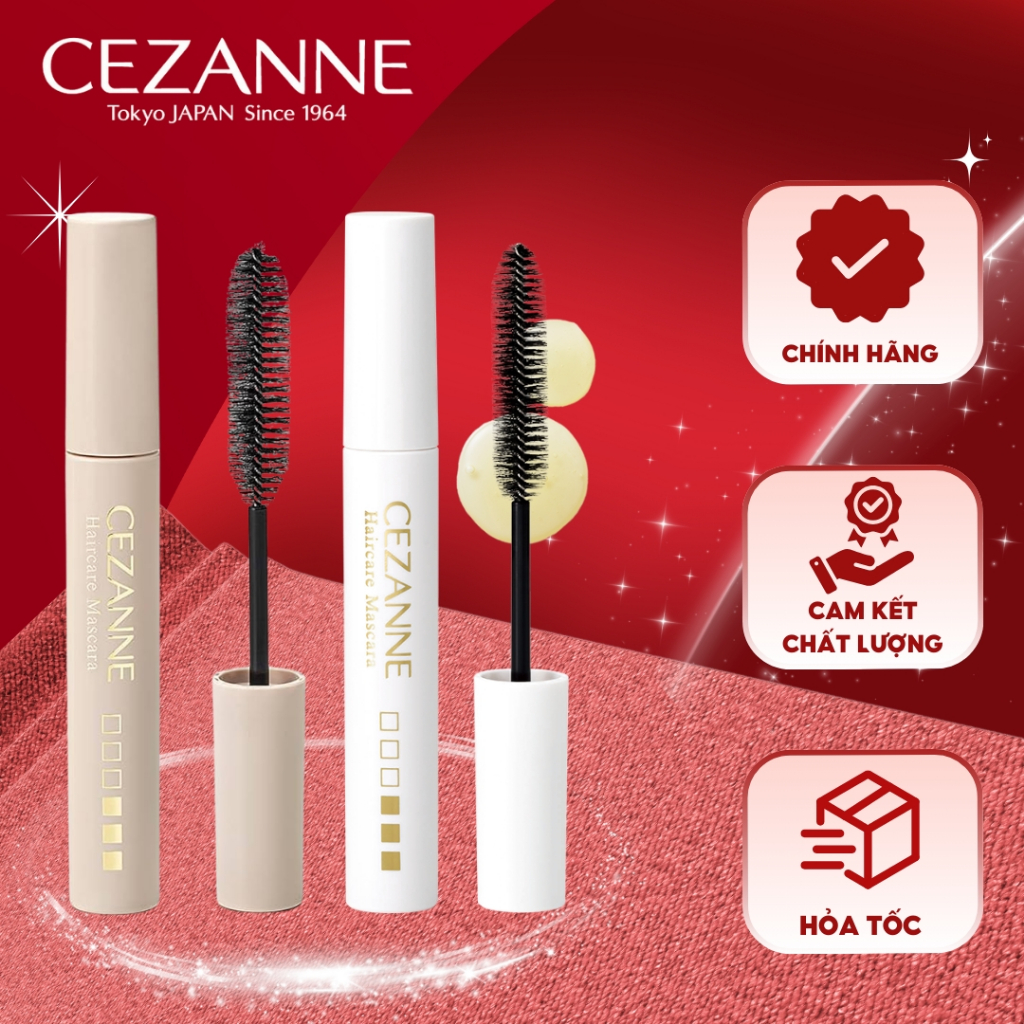 Mascara chải tóc con, định hình tóc rối Cezanne Haircare Mascara 10ml