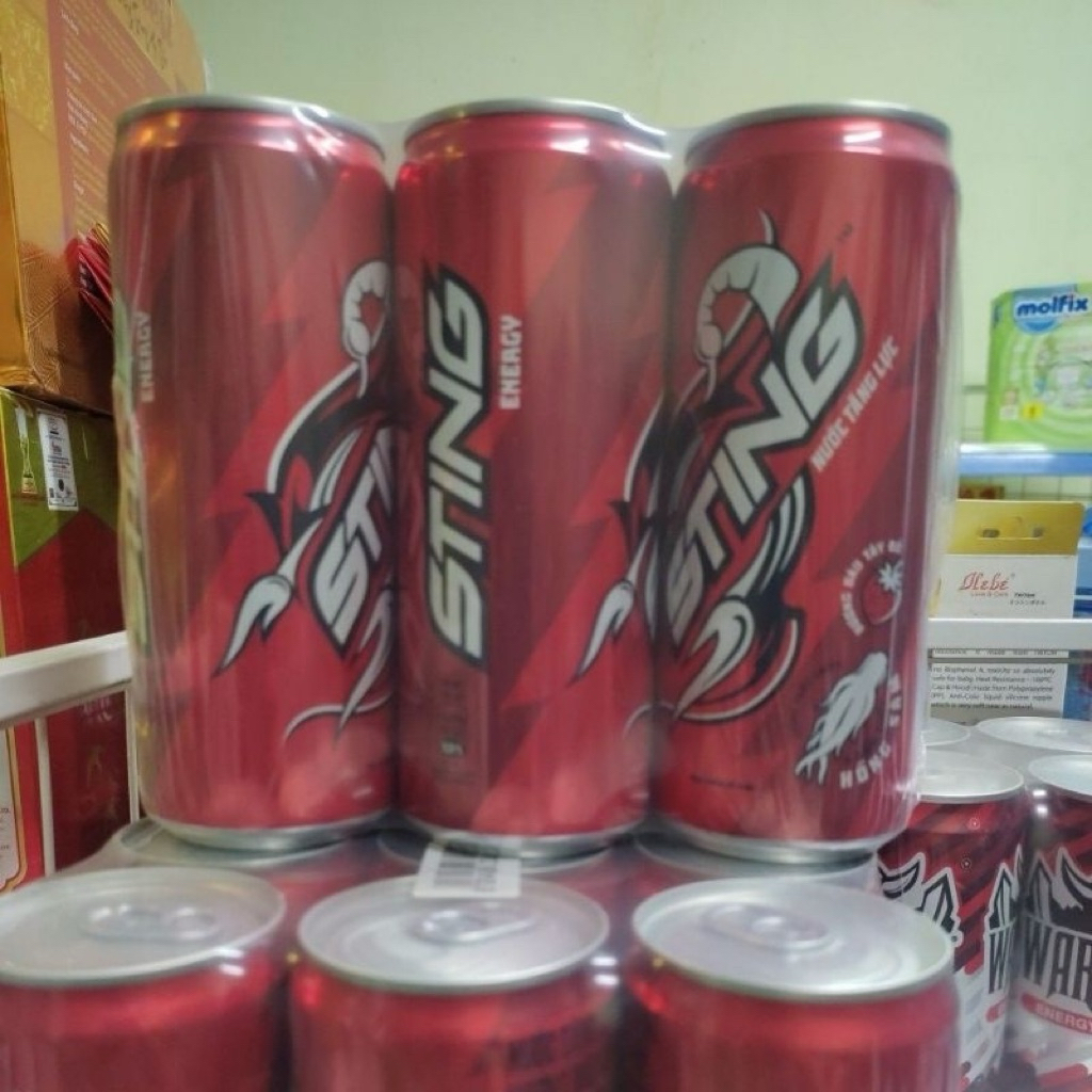 Nguyên thùng sting 24 lon