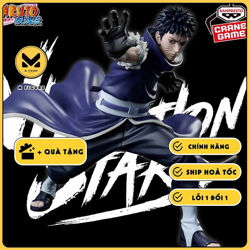 MÔ HÌNH Uchiha Obito - Naruto - Vibration Stars - Naruto 72 Series, 63 (Bandai Spirits) FIGURE CHÍNH