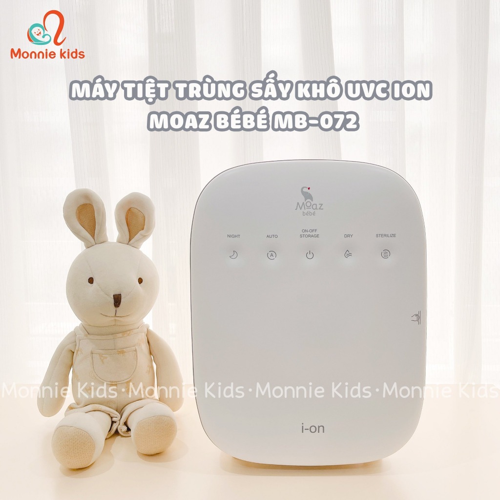Máy tiệt trùng UVC ION Moaz BéBé MB072