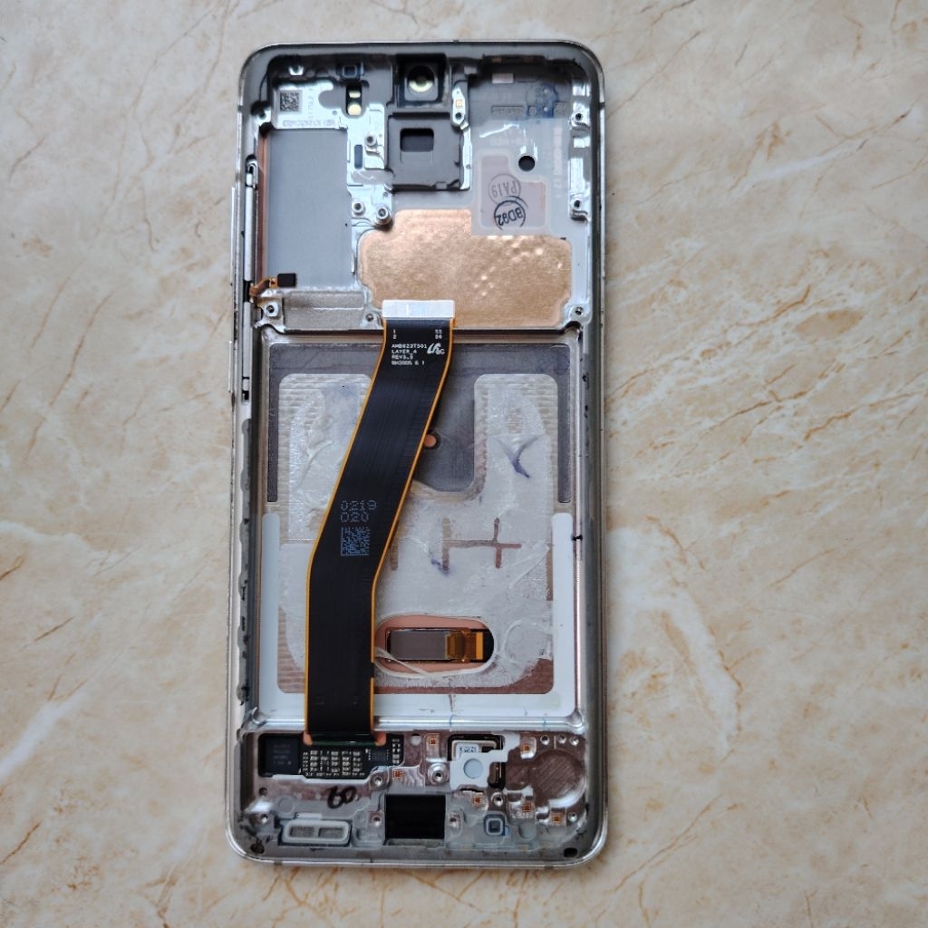 Khung xương Samsung s20,zin bốc máy G981, Khung xương Samsung s20 zin cục máy g981 chờ 980 G980 loại