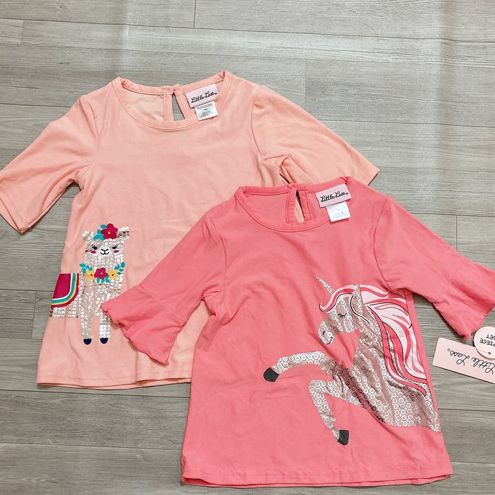 ÁO THUN BÉ GÁI LITTLE LASS CỰC ĐẸP