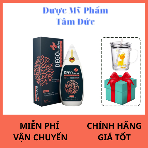 Dầu Gội DEGO PHARMA 80ML - Sạch Gàu, Nấm Da Đầu, Phục Hồi Nang Tóc Và Chống Rụng Tóc