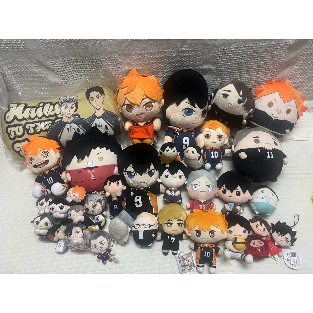 [Có sẵn]Gấu Bông Haikyuu Oikawa,Kuro,Hinata,kageyama kenma,Osamu
