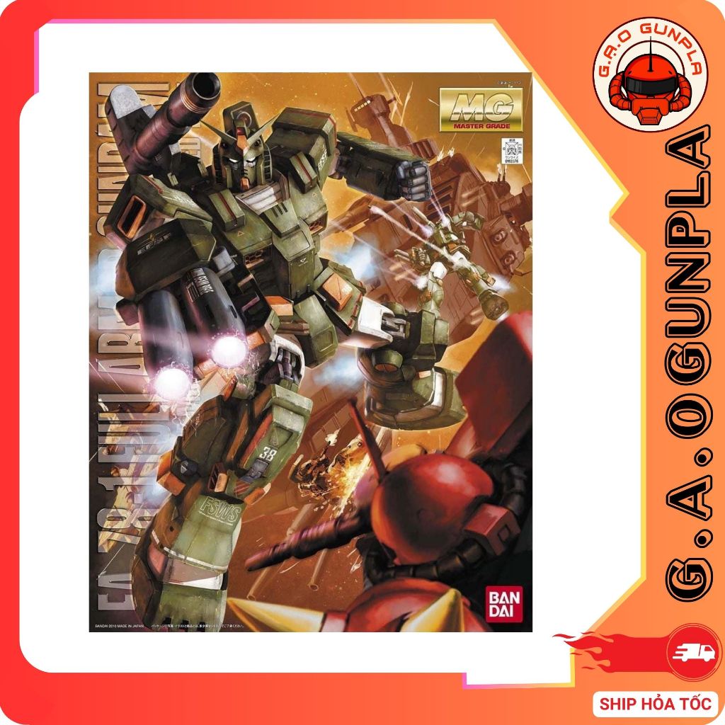 Mô hình lắp ráp Gundam Bandai chính hãng MG 1/100 FULL ARMOR GUNDAM