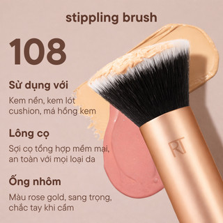 Cọ Tán Kem Nền, Kem Lót, Má Hồng Kem RT Real Techniques Stippling Brush R108