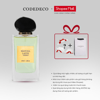 Tinh dầu thơm unisex CODEDECO Matcha Latte 50ml - Ngọt ngào, Sang trọng, Thanh mát