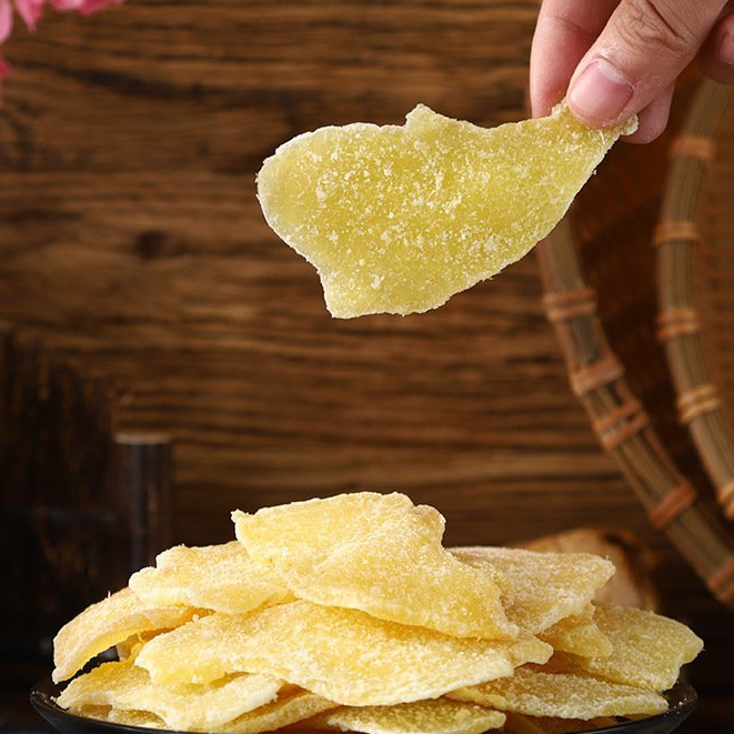 [ Thơm ngon ] Combo 1000g Mứt gừng/ Gừng thái lát mỏng/Gừng đường nâu/ Gừng đường trắng giúp giải cả