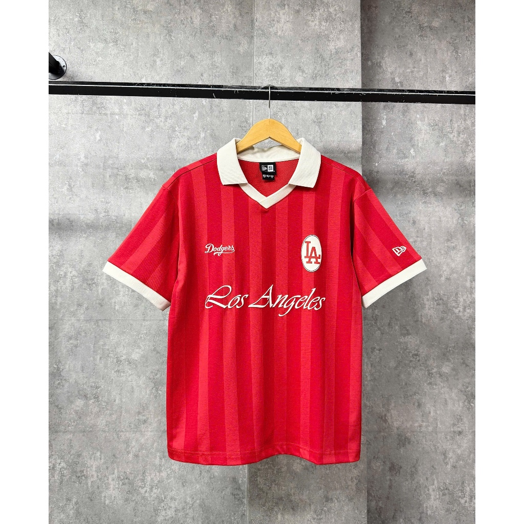 [ CHÍNH HÃNG ] ÁO POLO NEW ERA JERSEY ĐỎ & NÂU UNISEX NAM NỮ