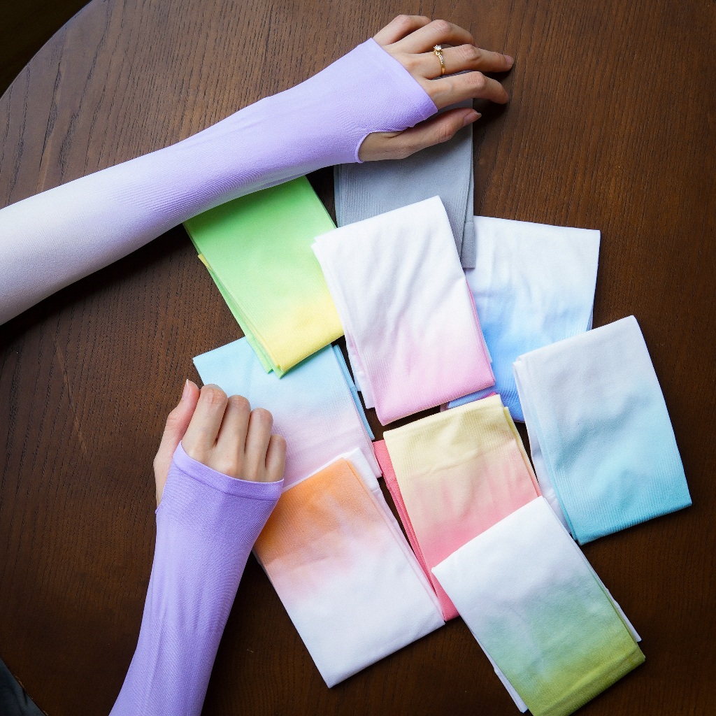 Ống Tay Chống Nắng Nam Nữ Cao Cấp UPPER YOU Loang màu Có Xỏ Ngón Co Giãn 4 Chiều - ASLX01