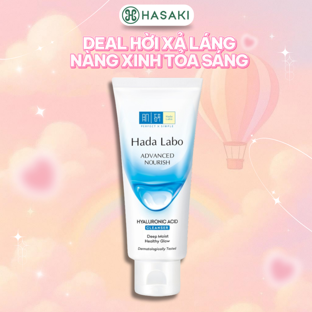 [DAILY] Kem Rửa Mặt Hada Labo Sạch Sâu Dưỡng Ẩm 80g Hasaki Sản Phẩm Chính Hãng