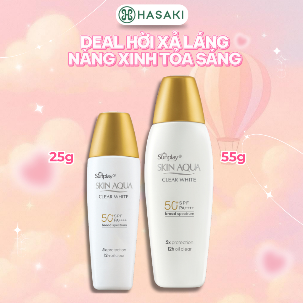 [DAILY] Sữa Chống Nắng Sunplay Skin Aqua Dưỡng Da Sáng Mịn Hasaki Sản Phẩm Chính Hãng