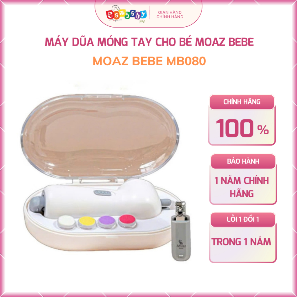 Máy dũa móng tay cho bé Moaz bebe MB080