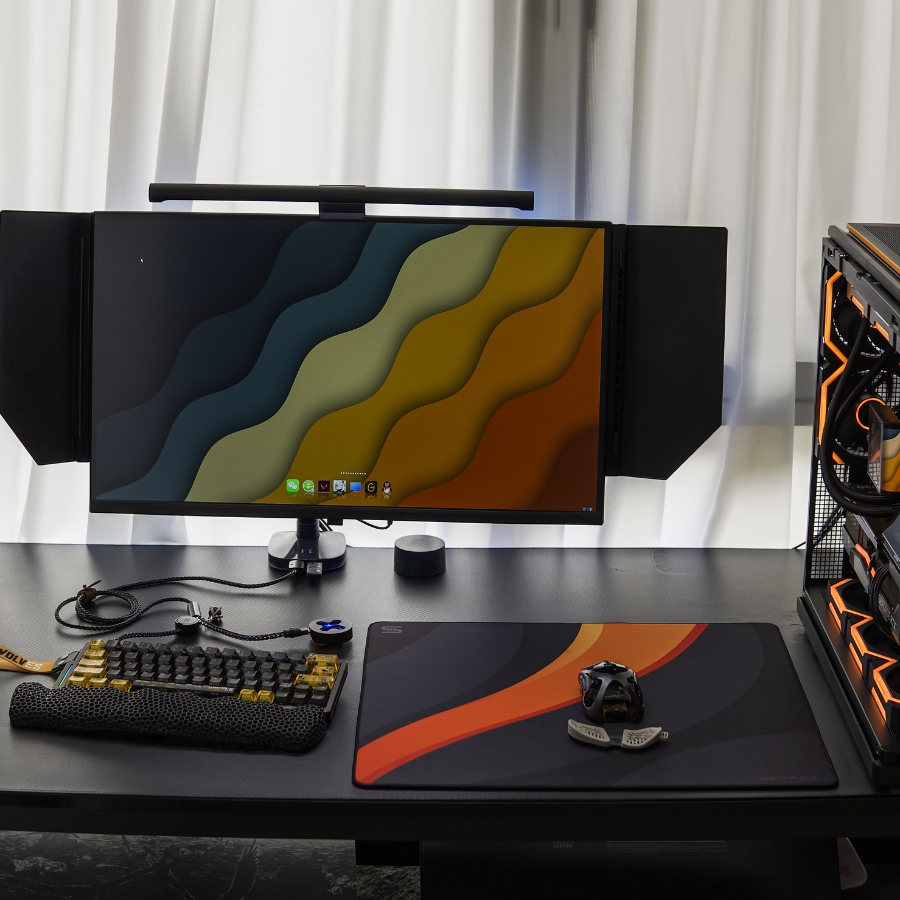 Lót Chuột Gaming SSPACE Pro- Pad Chuột Chuyên Game FPS Chống Trơn Trượt Tặng Lót Ly | SSPACE Vietnam