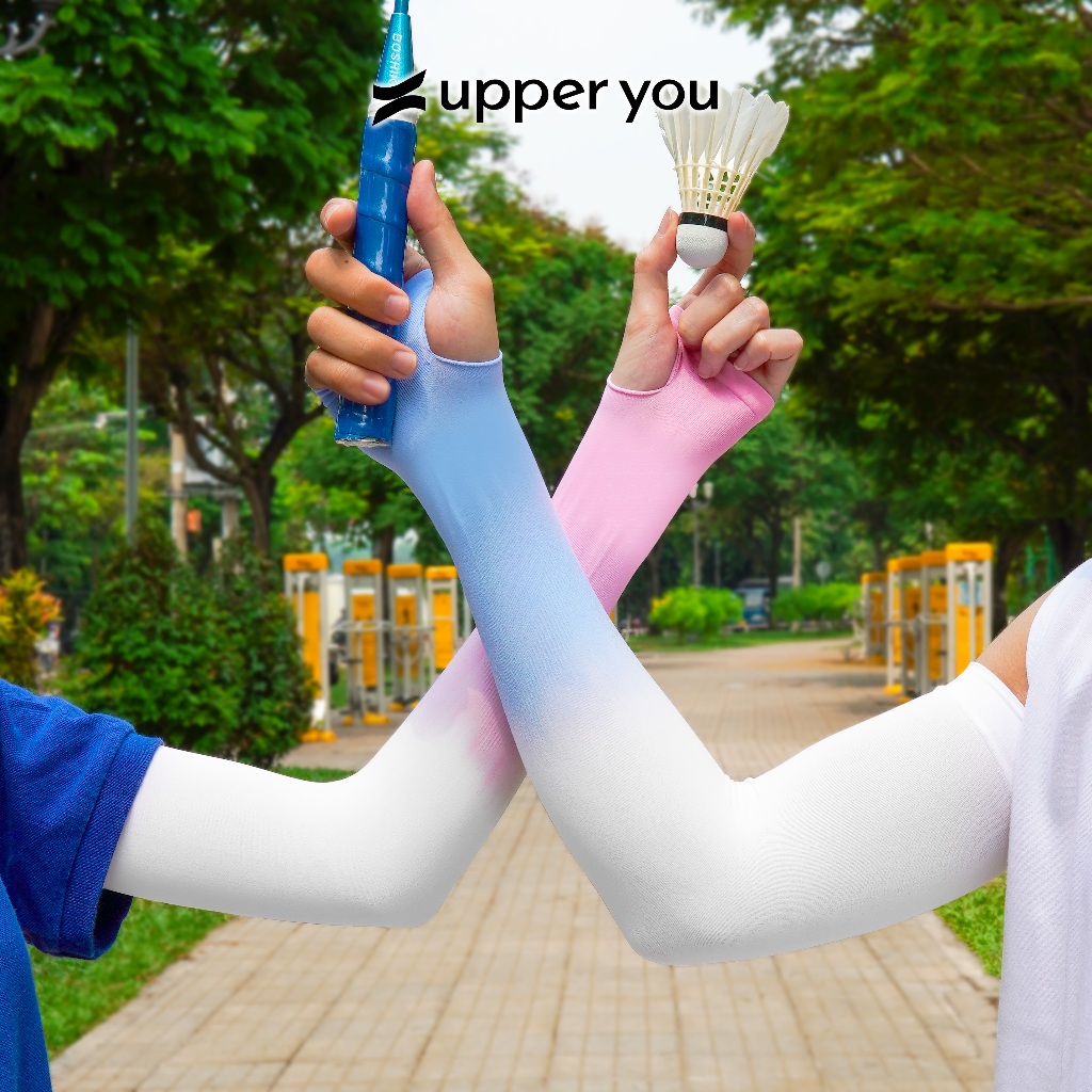 Găng Tay Chống Tia UV Nam Nữ Cao Cấp UPPER YOU Loang Màu Có Xỏ Ngón Co Giãn 4 Chiều - ASLX01/OTX01/OTK01